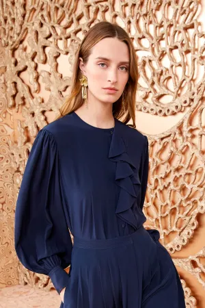 Adelaide Blouse - Midnight