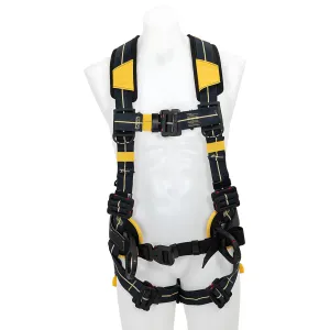 Arc Flash H934105 Harness Construction (Back and Hip D-Rings), Dielectric Pass Thru Legs (XXL)