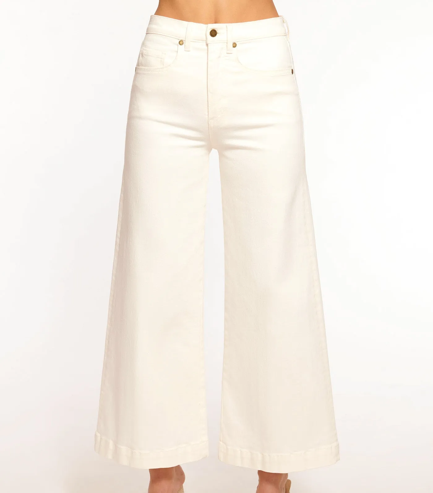 Cropped Tyra Jeans White