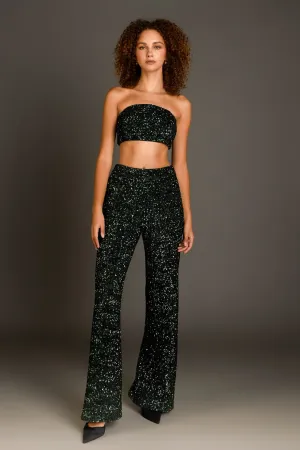 Endless Rose - Sequins Wide Leg Pants