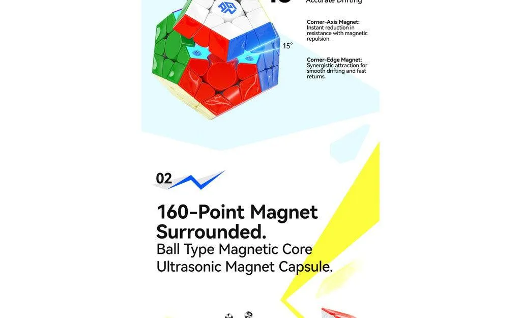 GAN Megaminx V2 (Magnetic, MagLev)