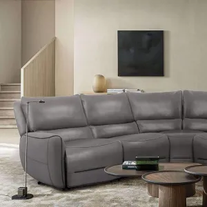 HESTIA Power Sectional, Gray