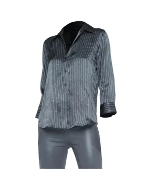 L'Agence Dani Pinstripe Blouse