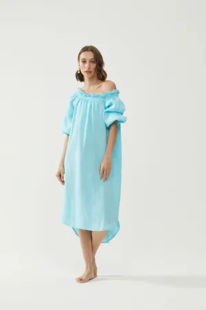 Mia Dress Turquoise