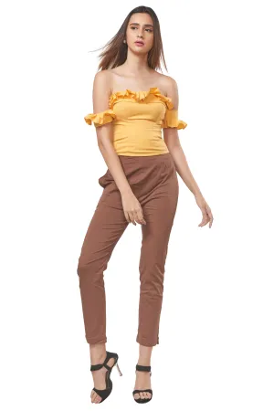 Pencil Pants (Brown)