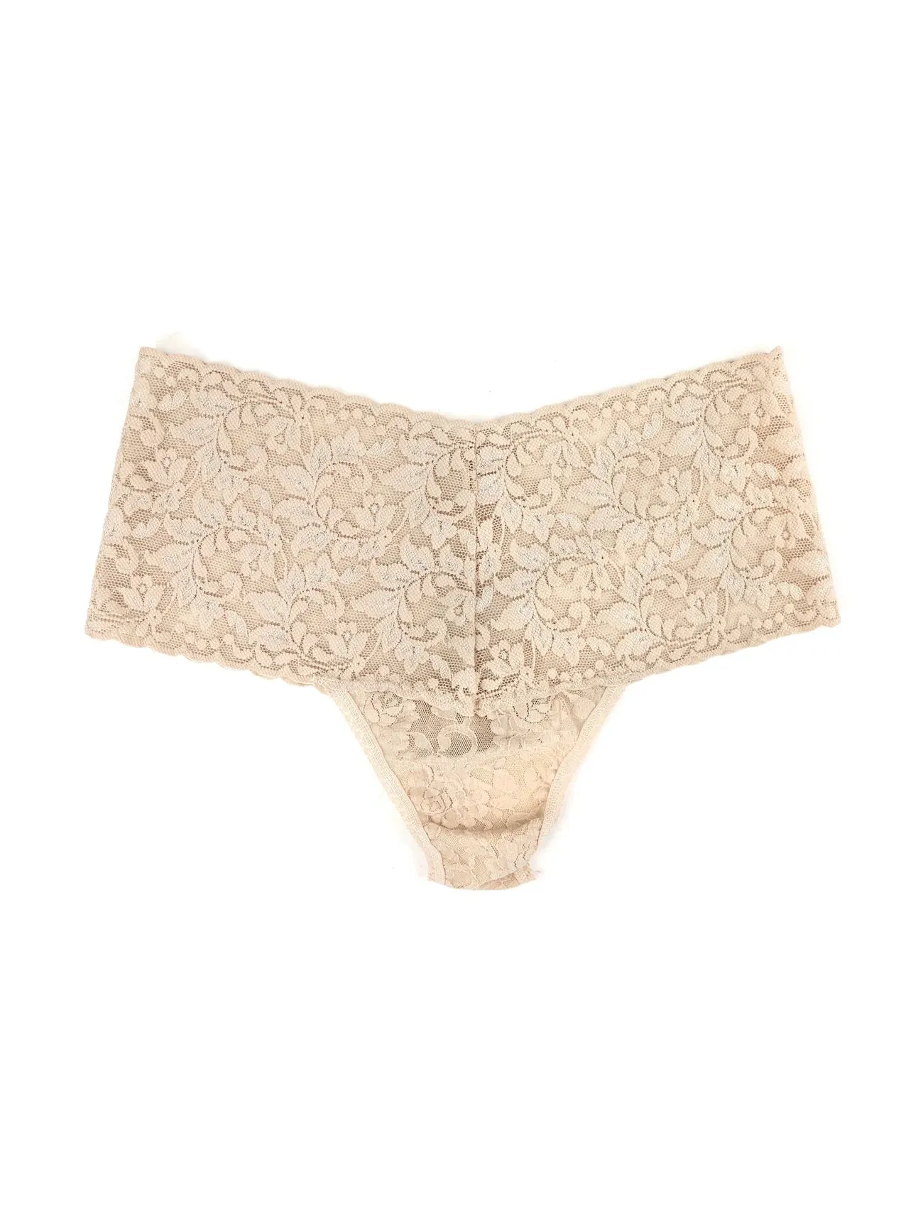 Retro Signature Lace Thong - Hanky Panky