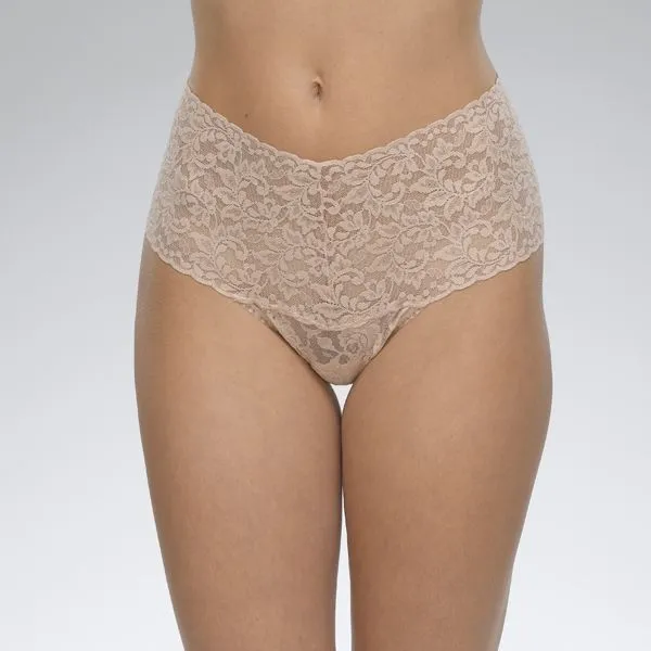 Retro Signature Lace Thong - Hanky Panky