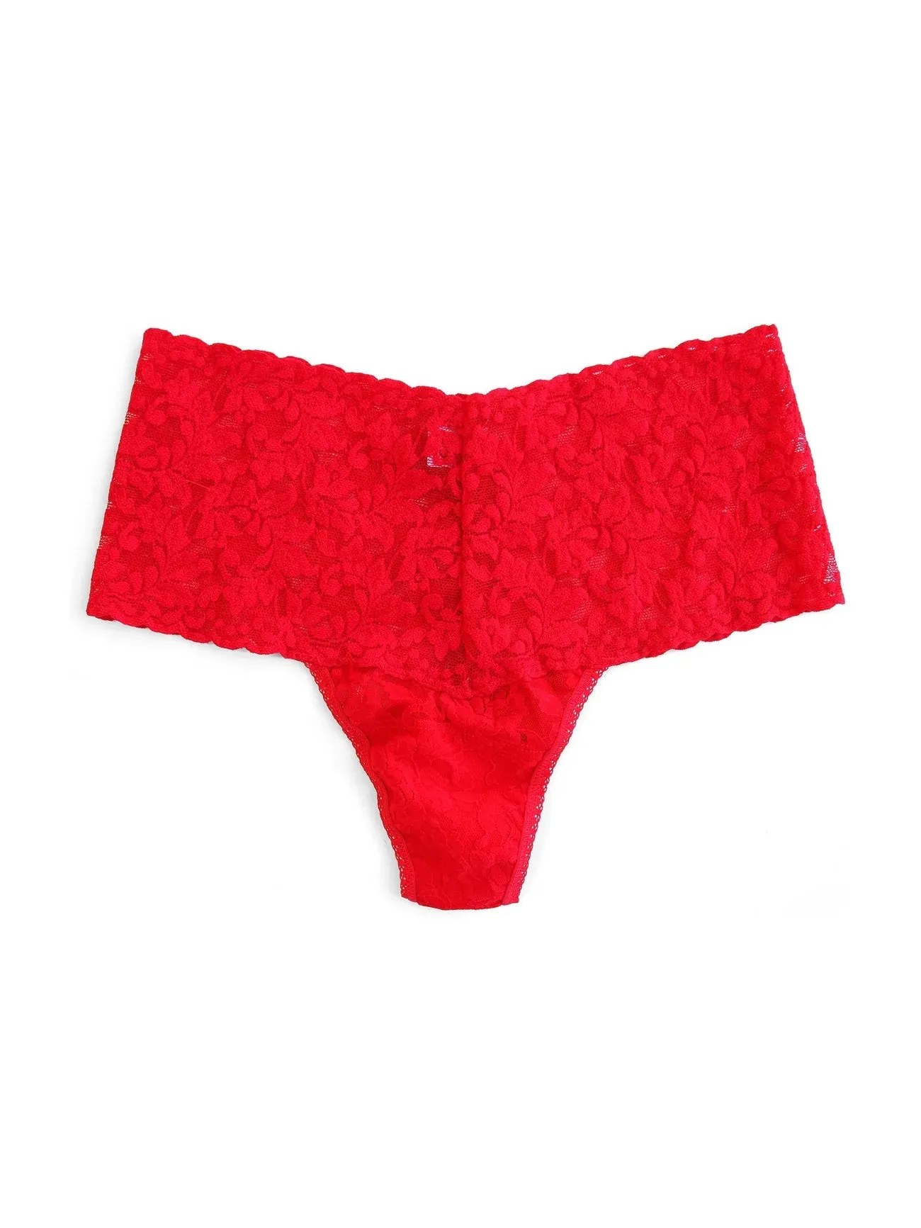 Retro Signature Lace Thong - Hanky Panky