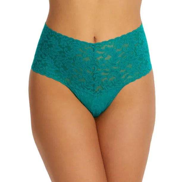 Retro Signature Lace Thong - Hanky Panky