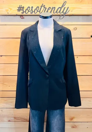 Rhinestone Blazer