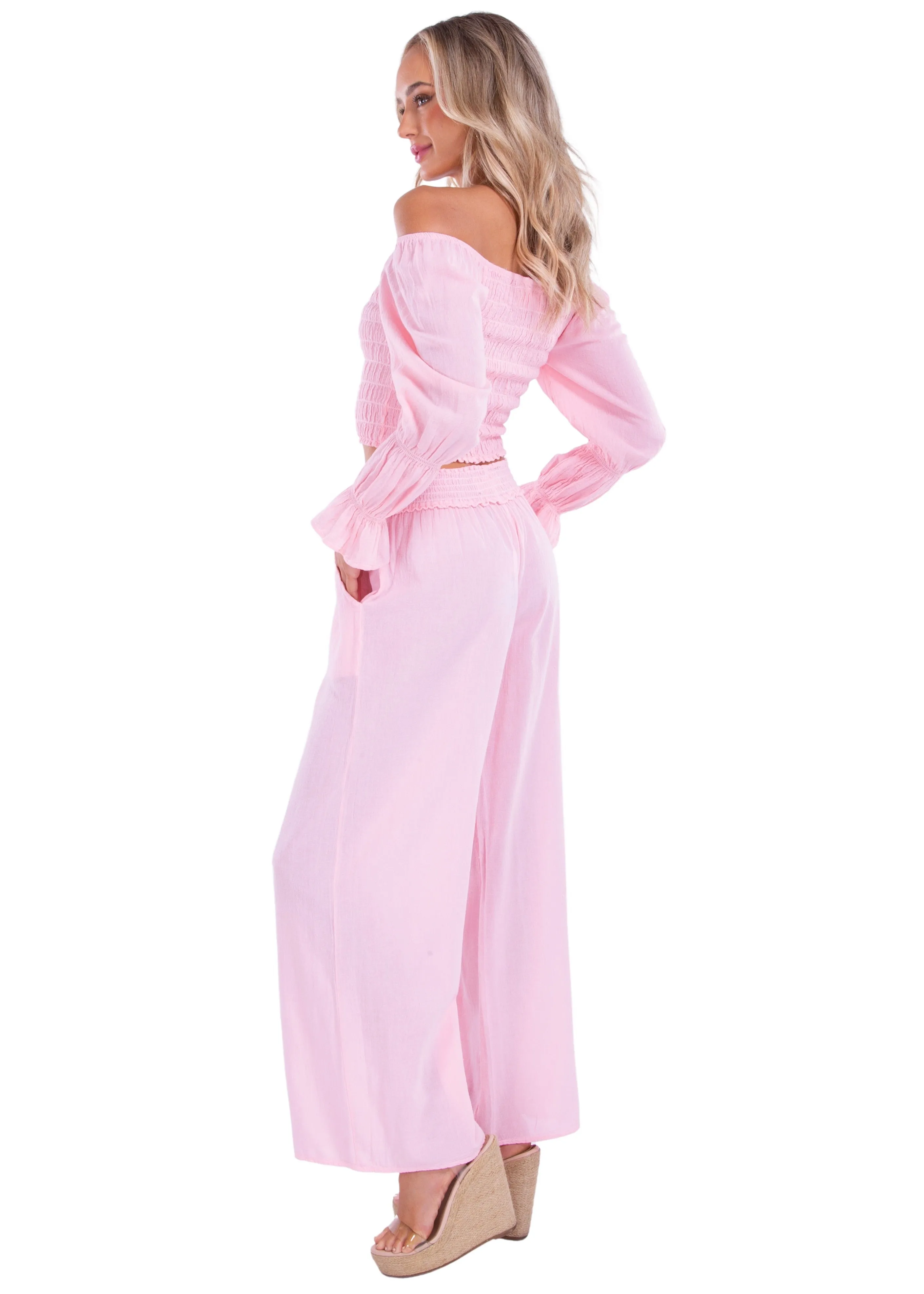 'Soleil' Wide Leg Pants