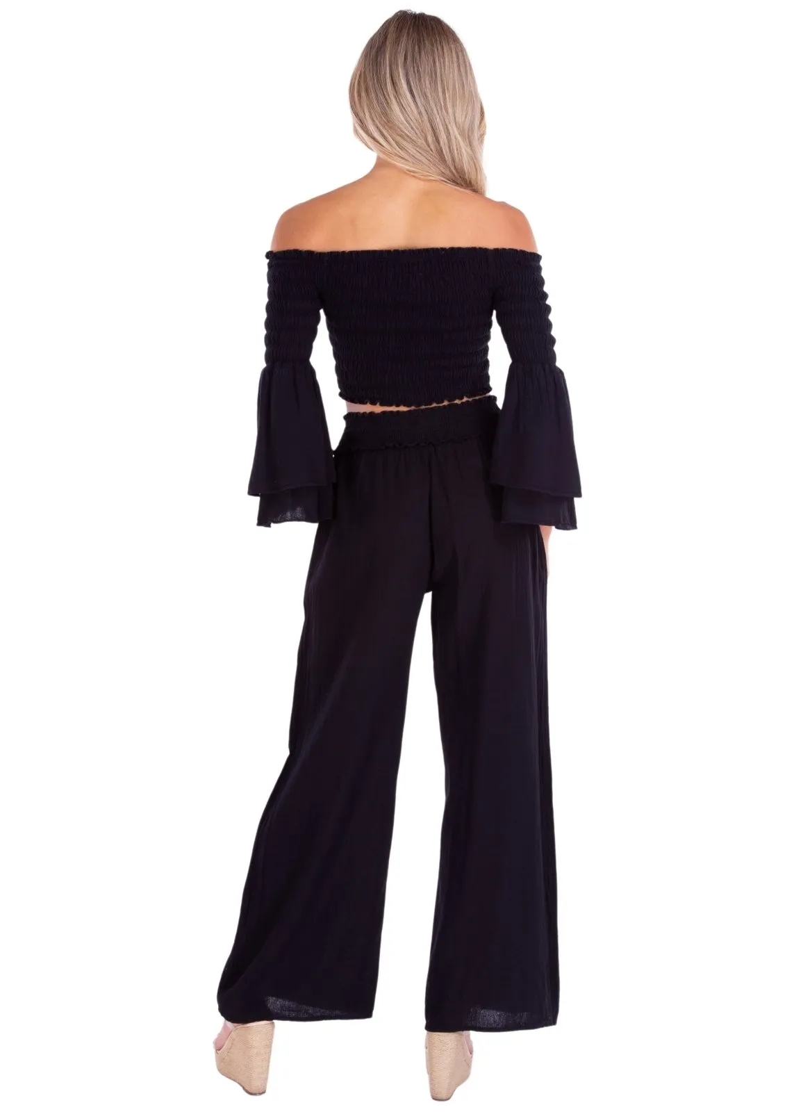 'Soleil' Wide Leg Pants