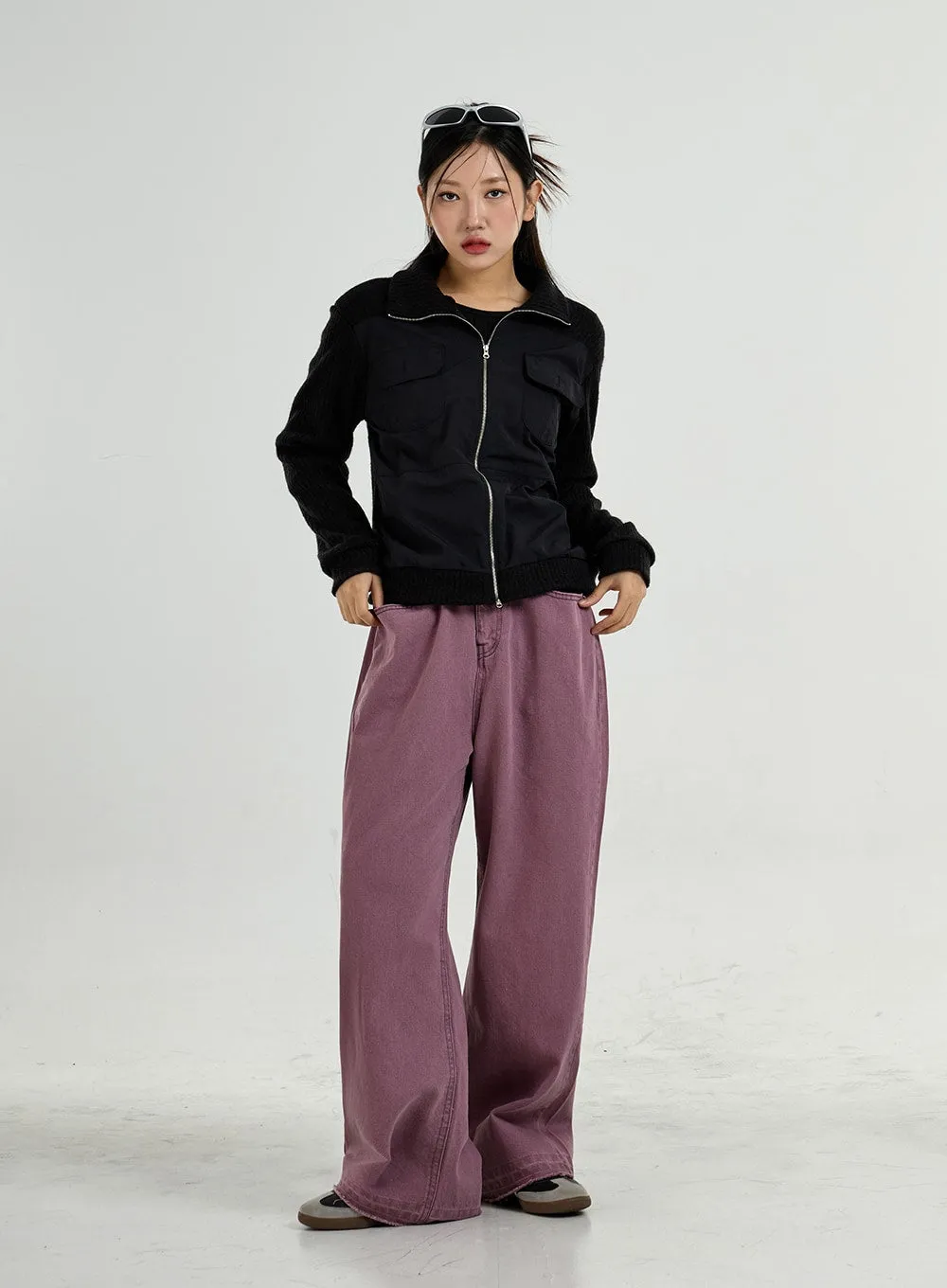 Straight Leg Wide Pants CO31