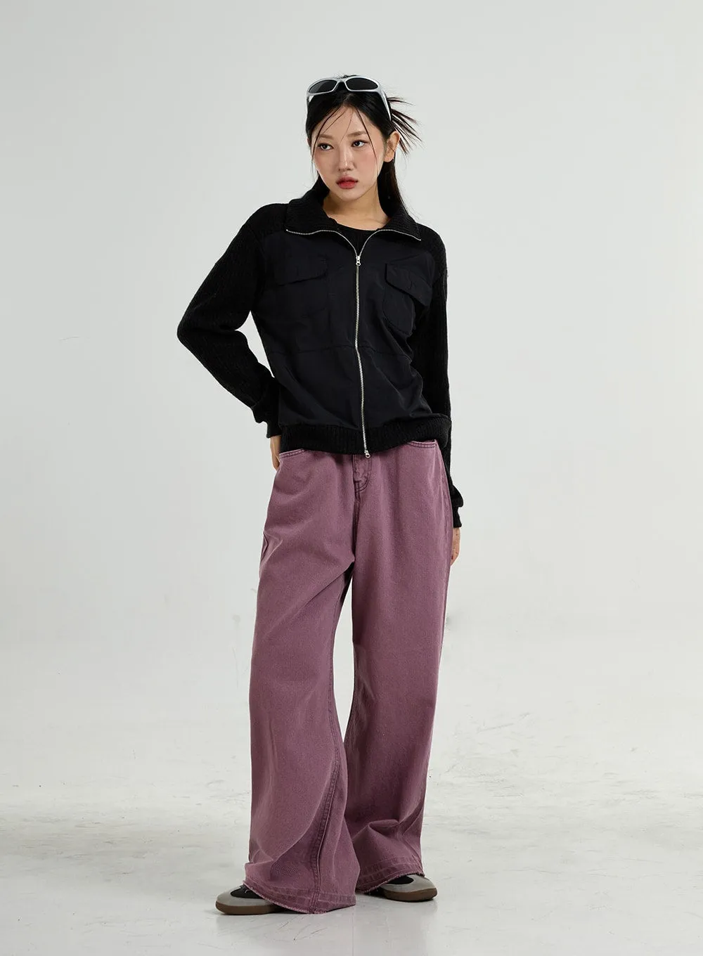 Straight Leg Wide Pants CO31