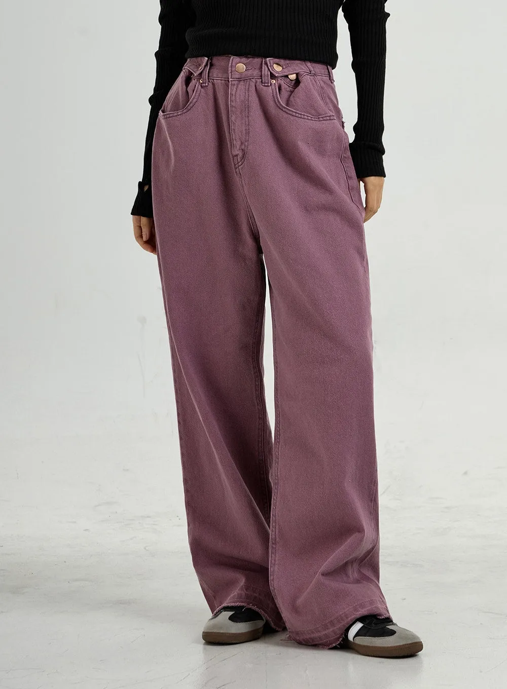 Straight Leg Wide Pants CO31