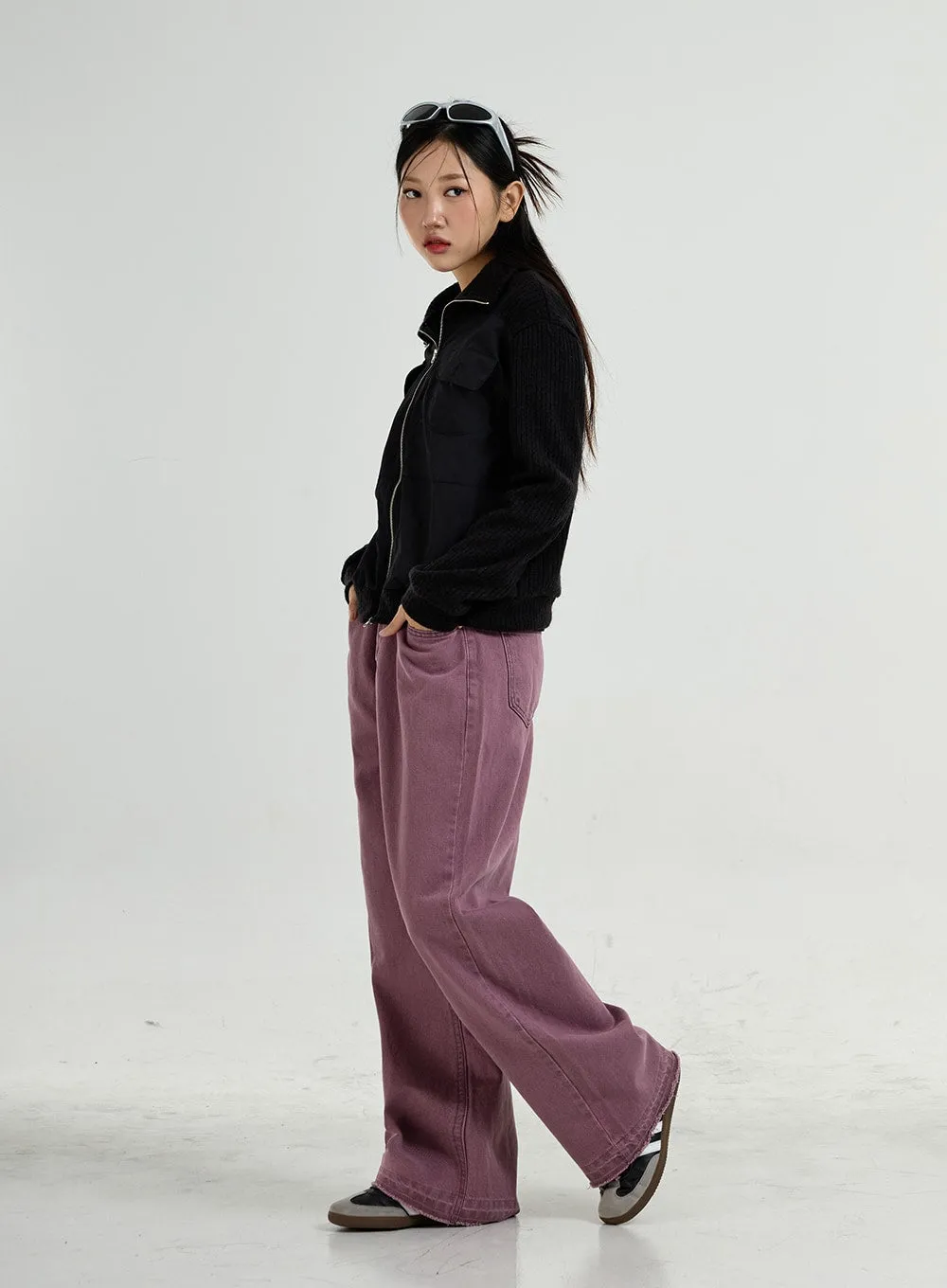 Straight Leg Wide Pants CO31