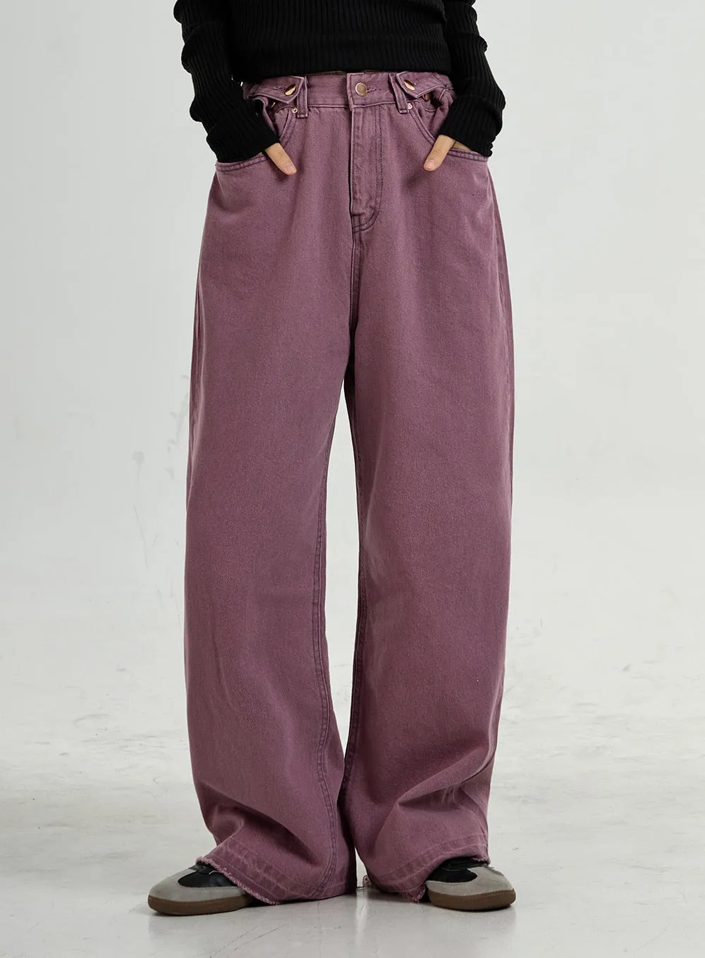 Straight Leg Wide Pants CO31