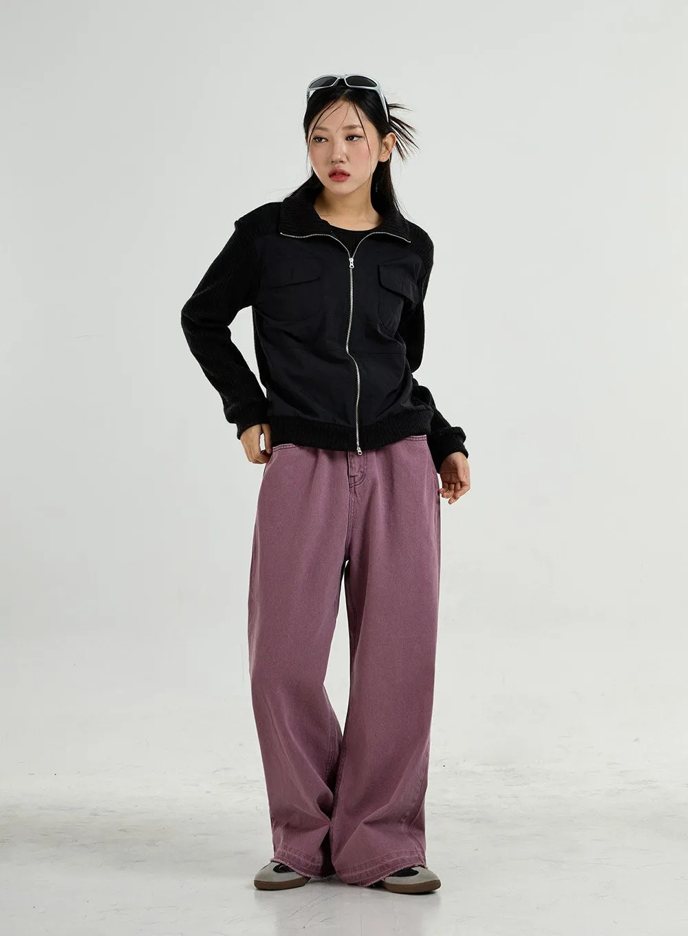 Straight Leg Wide Pants CO31