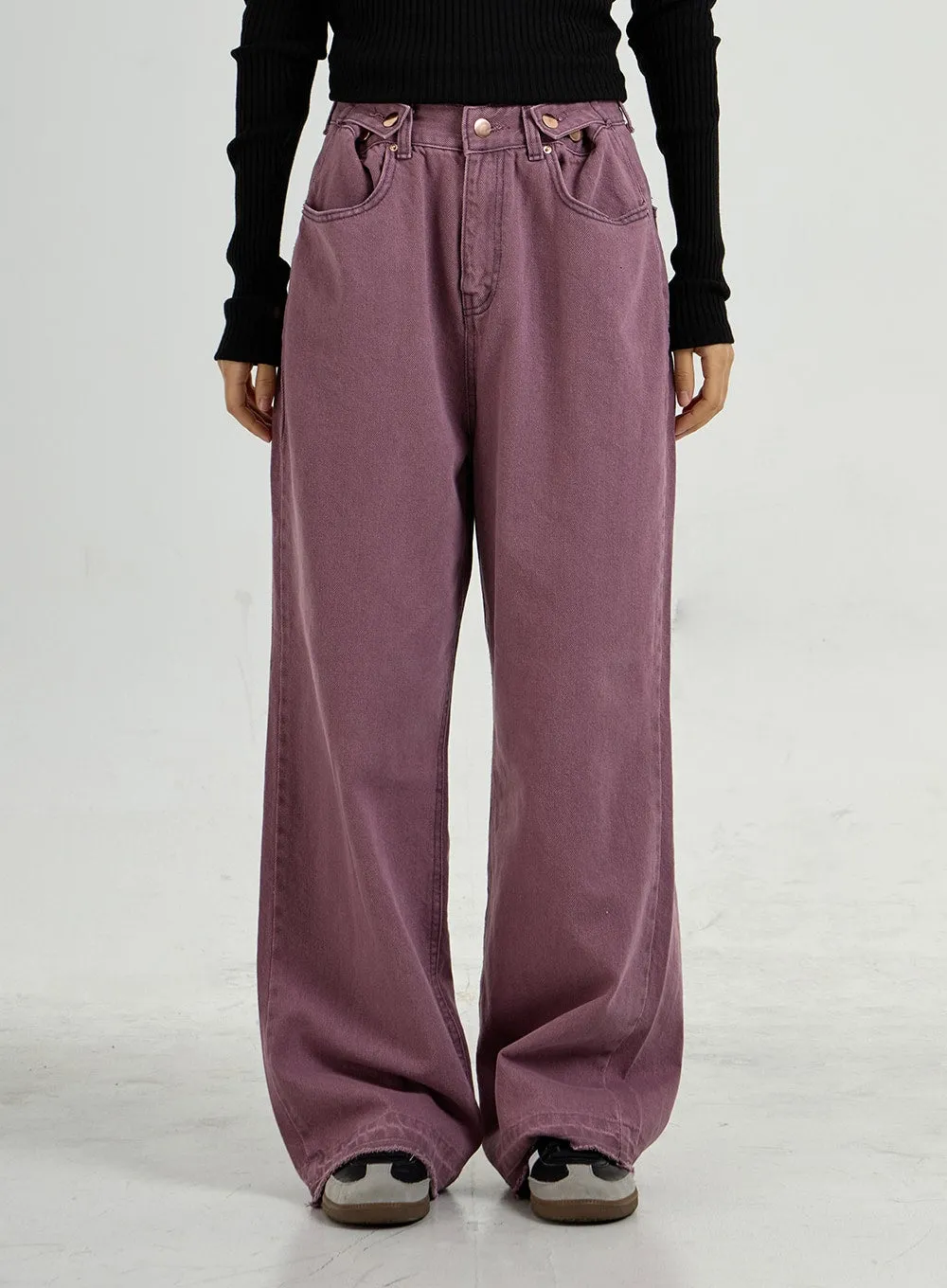 Straight Leg Wide Pants CO31