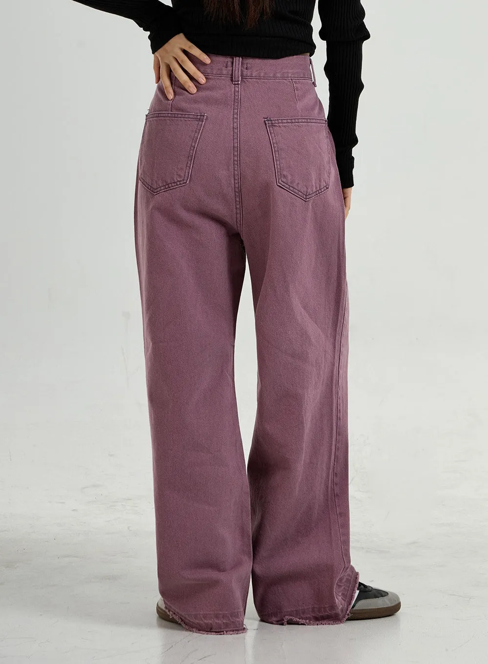 Straight Leg Wide Pants CO31