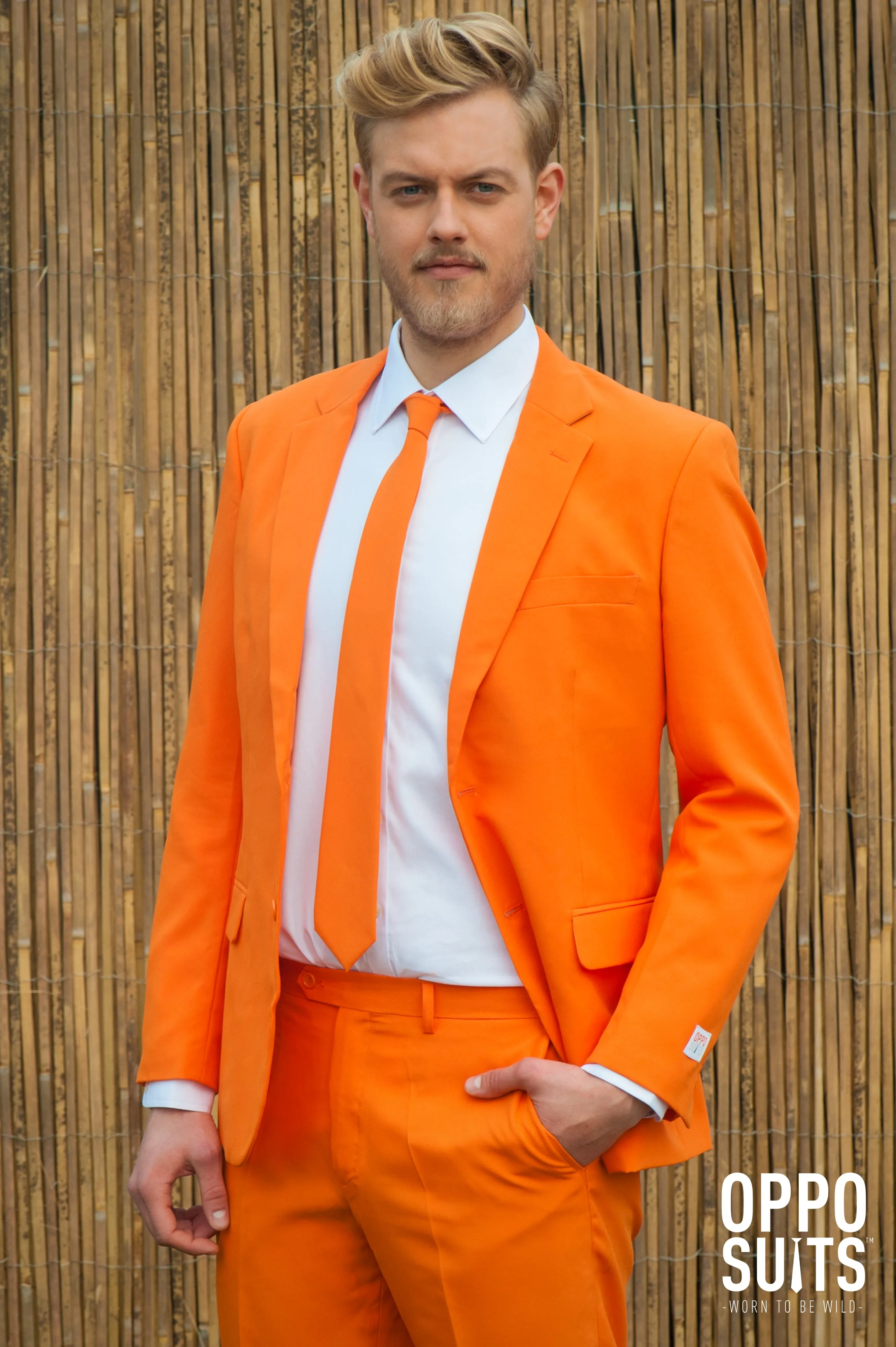 The Orange Tux or Suit