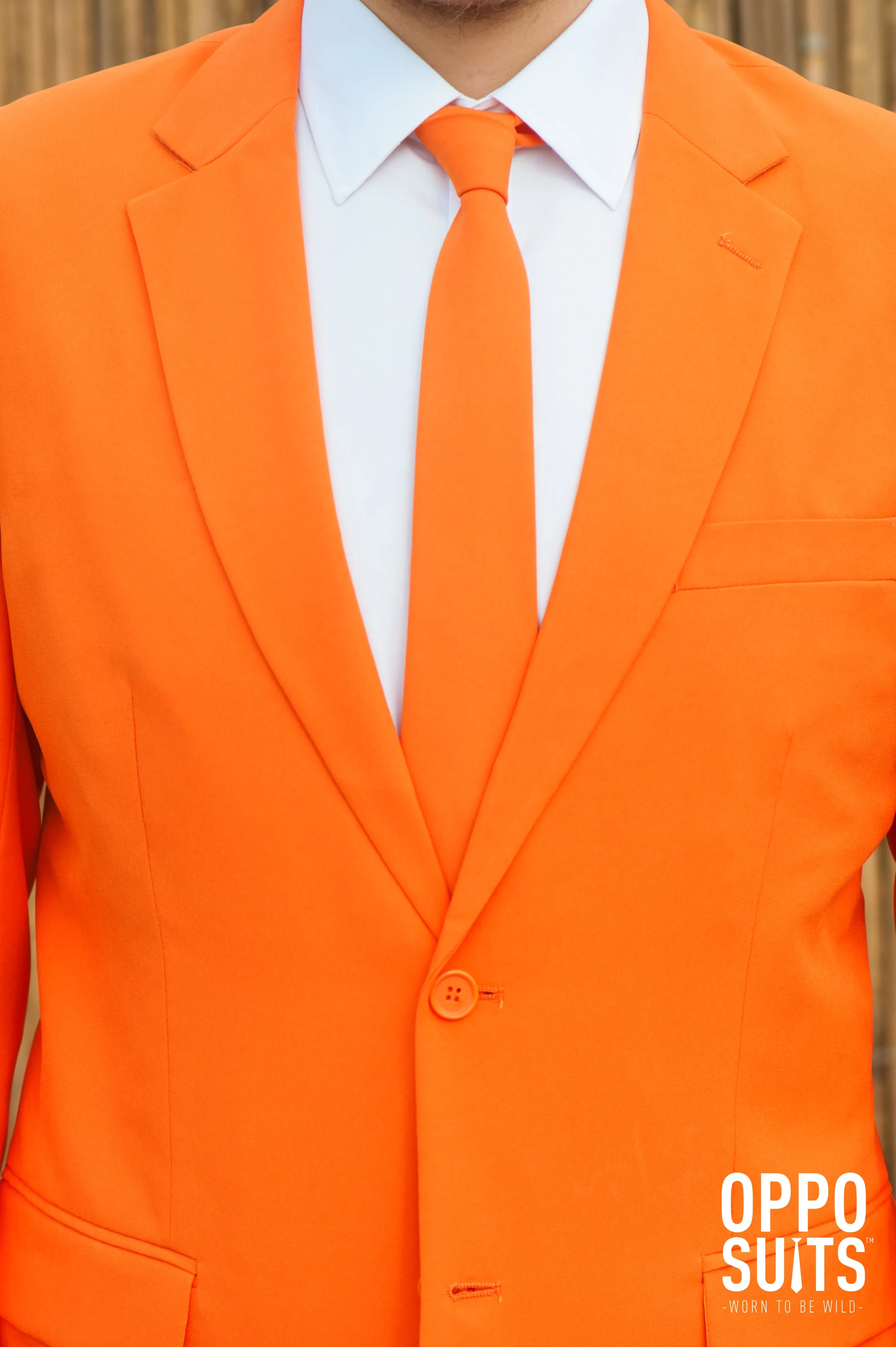 The Orange Tux or Suit