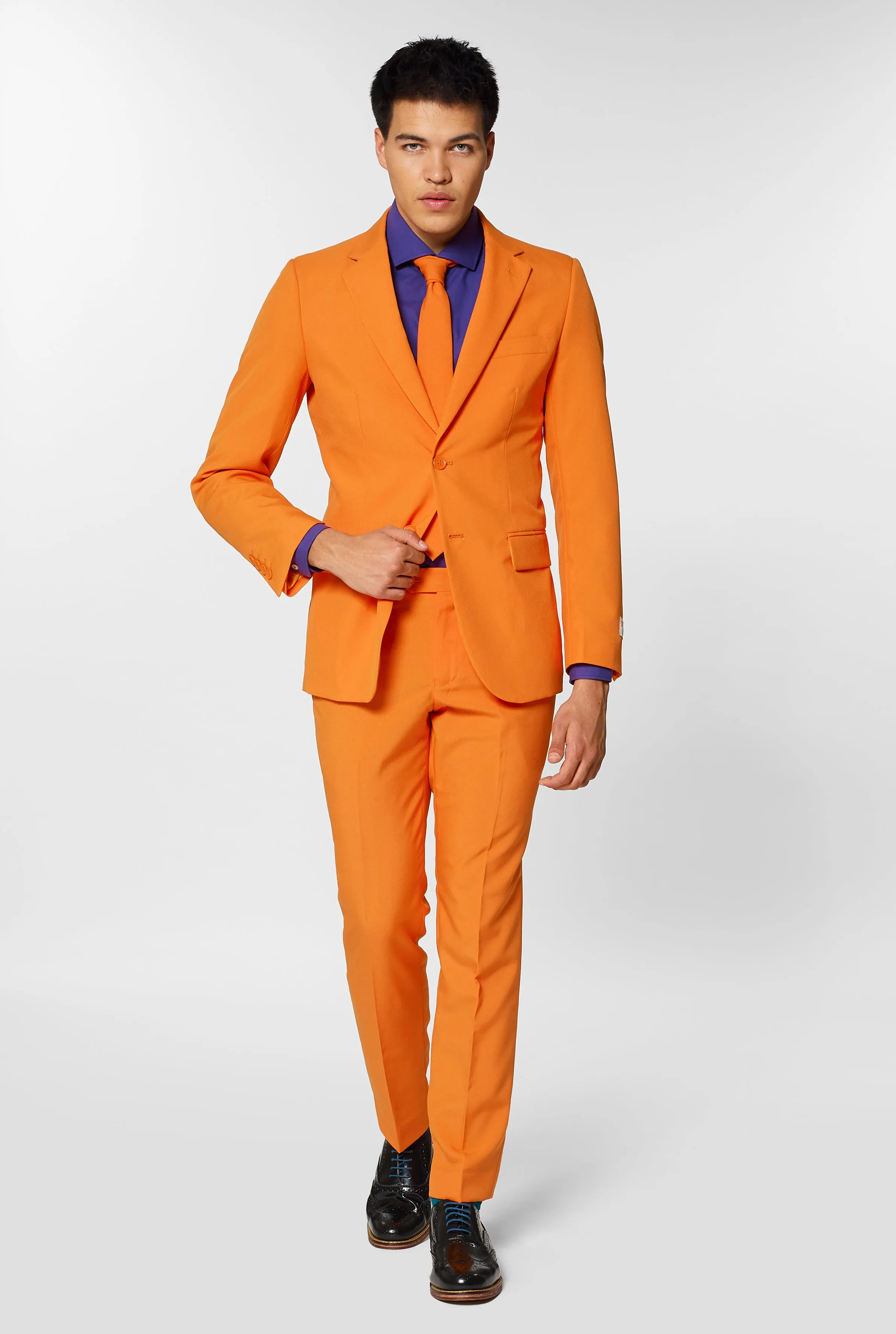 The Orange Tux or Suit