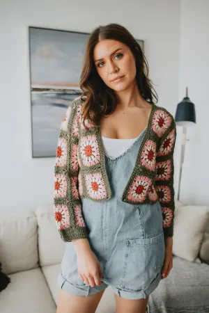 The Whoopsie Daisy Crochet Cardigan