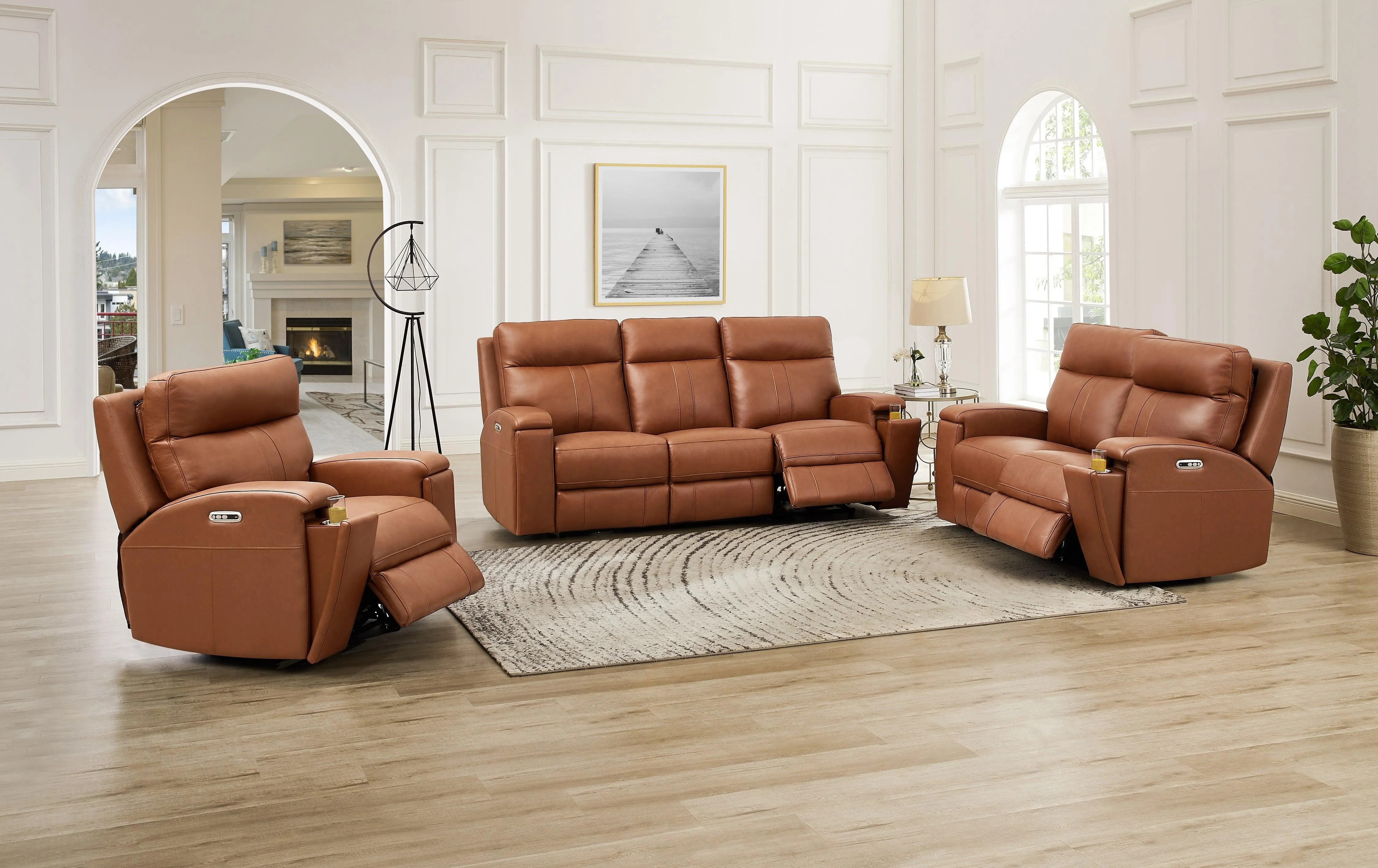 Venice Power Headrest Zero Gravity Reclining Sofa Collection