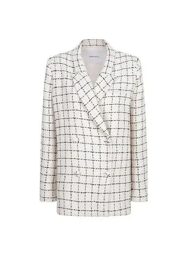 VIGOROUS BLAZER | WHITE TWEED