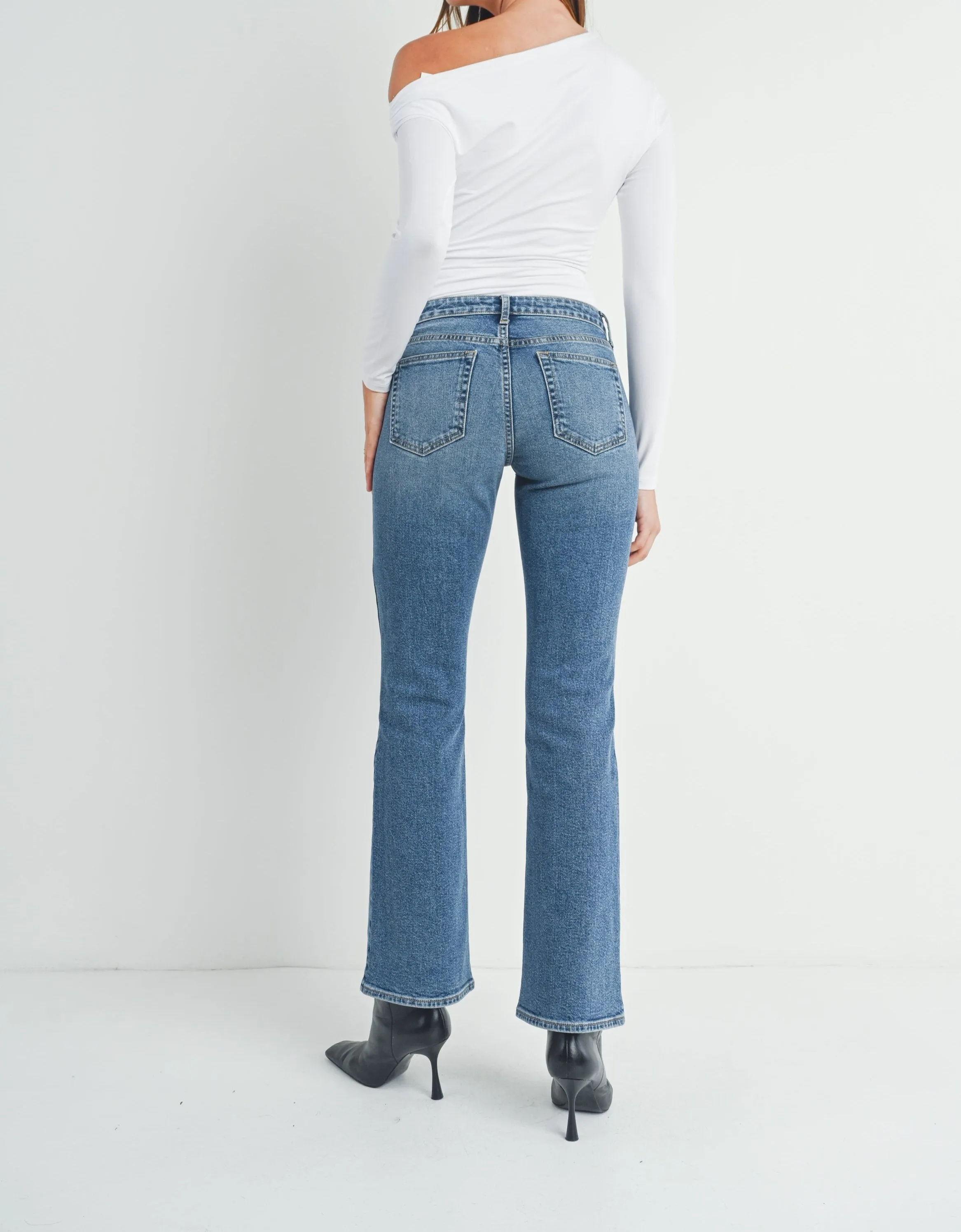 Vintage Slim Low Rise Boot Cut Jeans JBD (Various Styles)