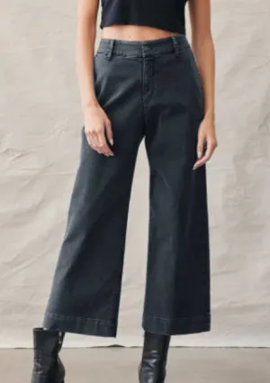 Wide leg crop pant