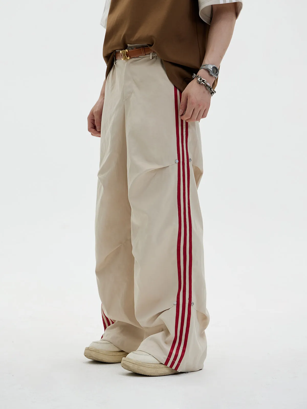 Wide Leg Sideline Casual Pants