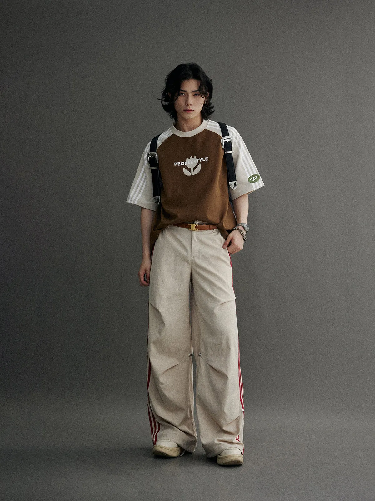 Wide Leg Sideline Casual Pants