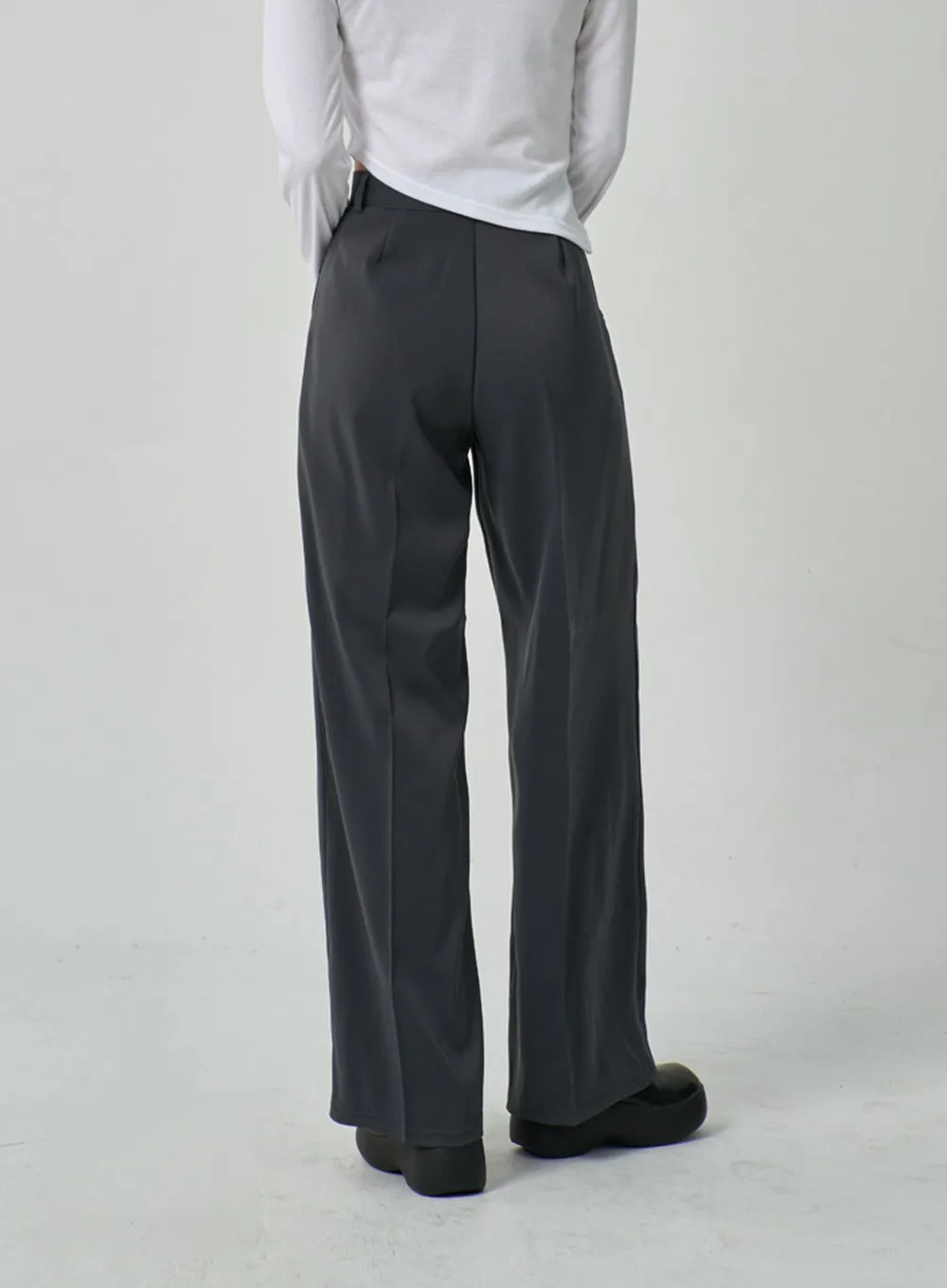 Wide Leg Tailored Pants IF315