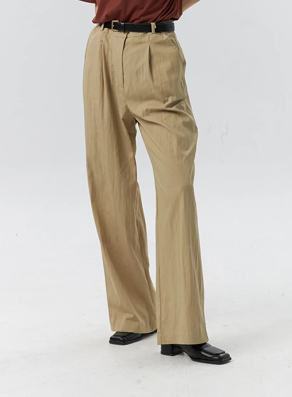 Wide Leg Tailored Pants IL321