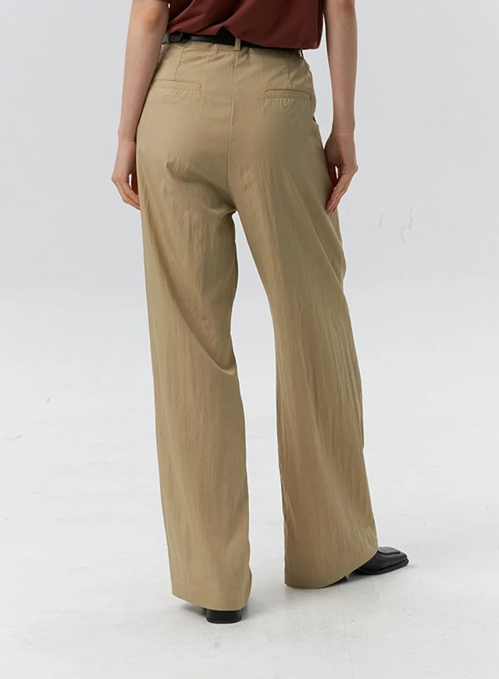 Wide Leg Tailored Pants IL321