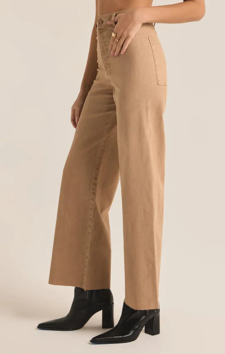 ZSU Rilynn Washed Pant in Burro