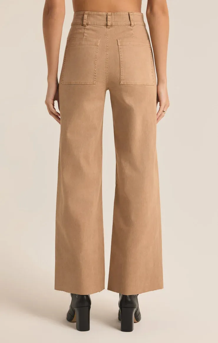 ZSU Rilynn Washed Pant in Burro